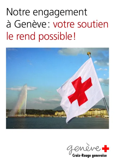 Dépliant des activités Croix-Rouge genevoise